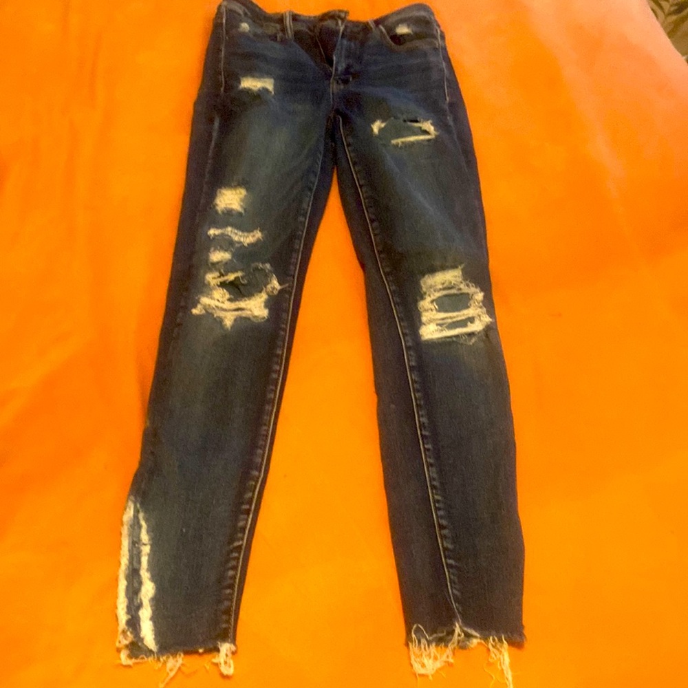 American Eagle size 6 high rise jeggings like brand new
